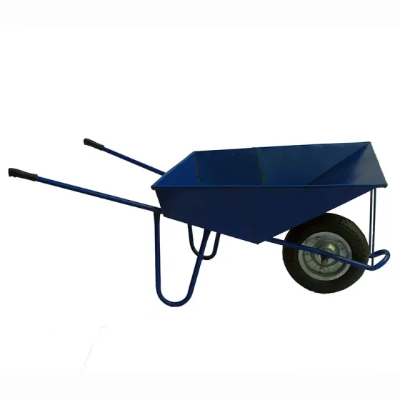 Тачка строительная ТСО-335 одноколесная, емкость 90 л, стальная, оцинкованный кузов, пневмоколесо Харьков