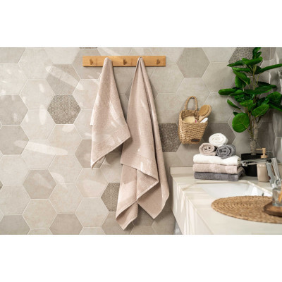 Рушник Ardesto махровий Benefit 100% бавовна айворі 70х140 см (ART2470IV) Вінниця - фото 8