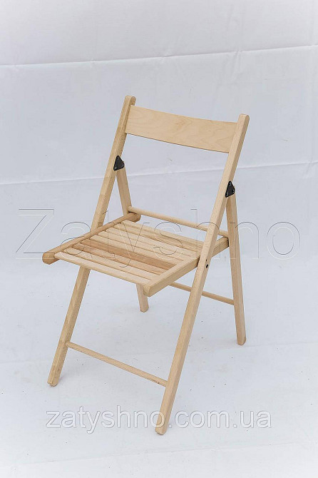 Складаний стільчик з бука Київ - фото 7