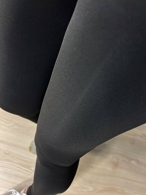 Лосини жіночі Ластівка 730 високий пояс з утяжкою пуш ап чорні, чорний, M Київ - фото 18