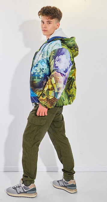 Куртка з принтом (164 см) Київ - фото 6