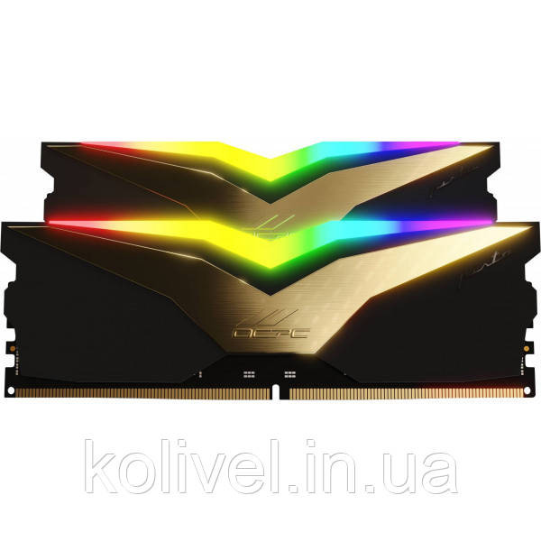 DDR5 32Gb 6400MHz (2*16Gb) OCPC PISTA RGB C32 Black Label, Retail Kit (MMPT2K32GD564C32BL) Київ - фото 1