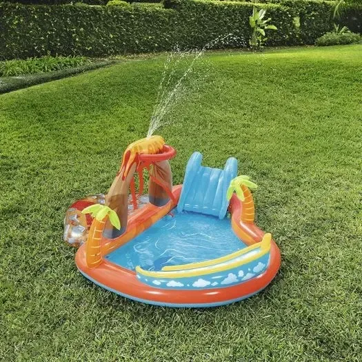 Надувной игровой центр Bestway 53069 Лагуна с горкой и шариками Коломия