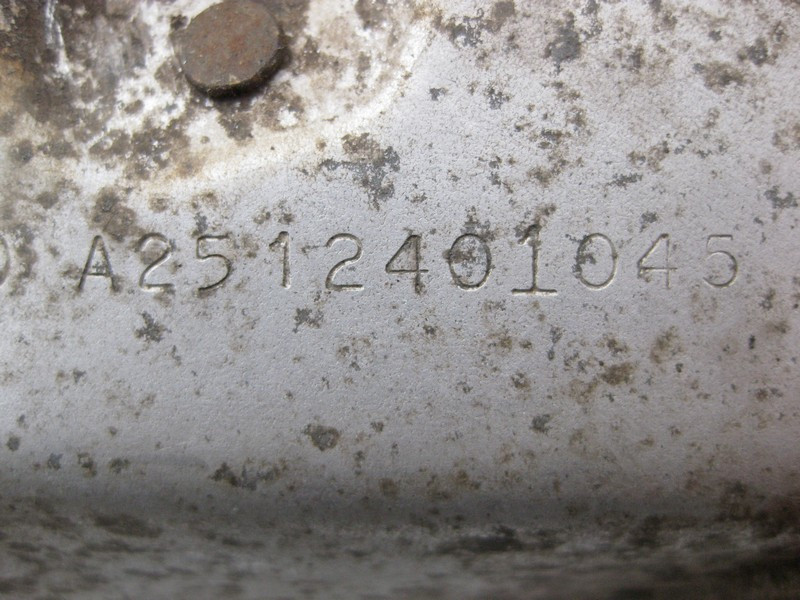 Mercedes-Benz  A2512401045 Захисний екран правої подушки двигуна ML W164 GL X164 Одеса - фото 3