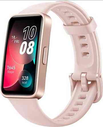 СМАРТ - Часы: HUAWEI Band 8 Sakura Pink / Midnight Black. Киев