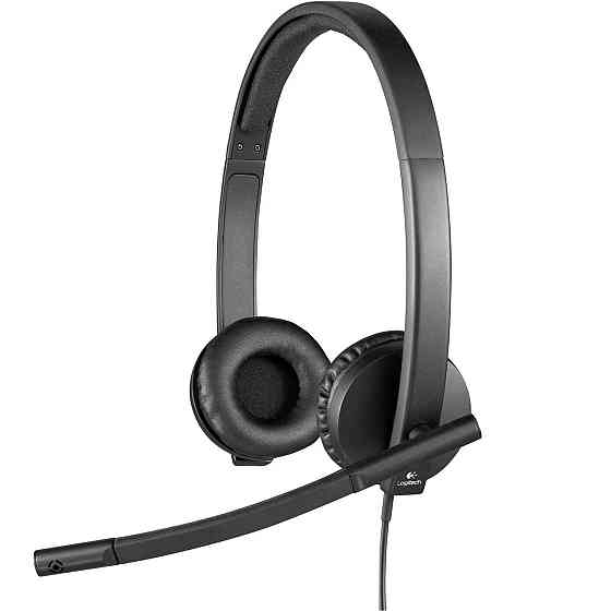 Гарнітура Logitech H570e Teams Stereo USB-C (981-001431) ( Чорний ) Харків