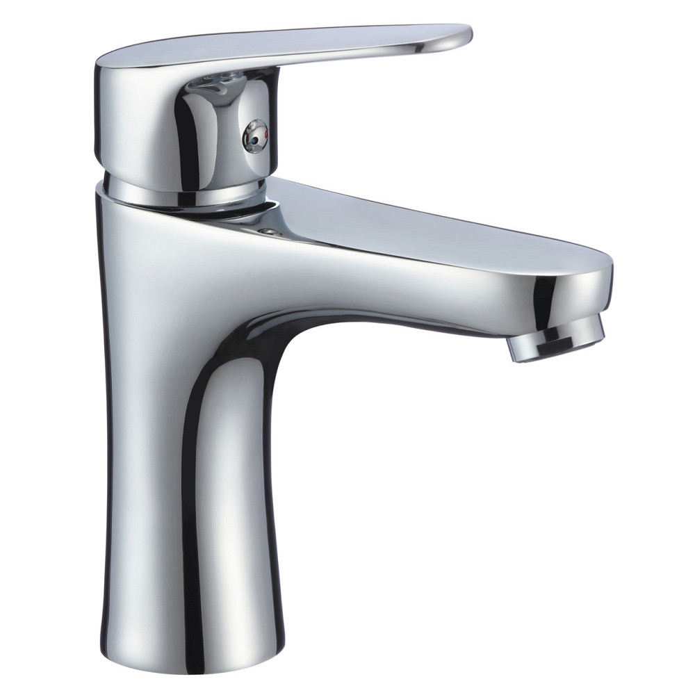 Cмеситель для умывальника RJ BUTTERFLY однорычажный на гайке, хром 35 мм Киев - изображение 1