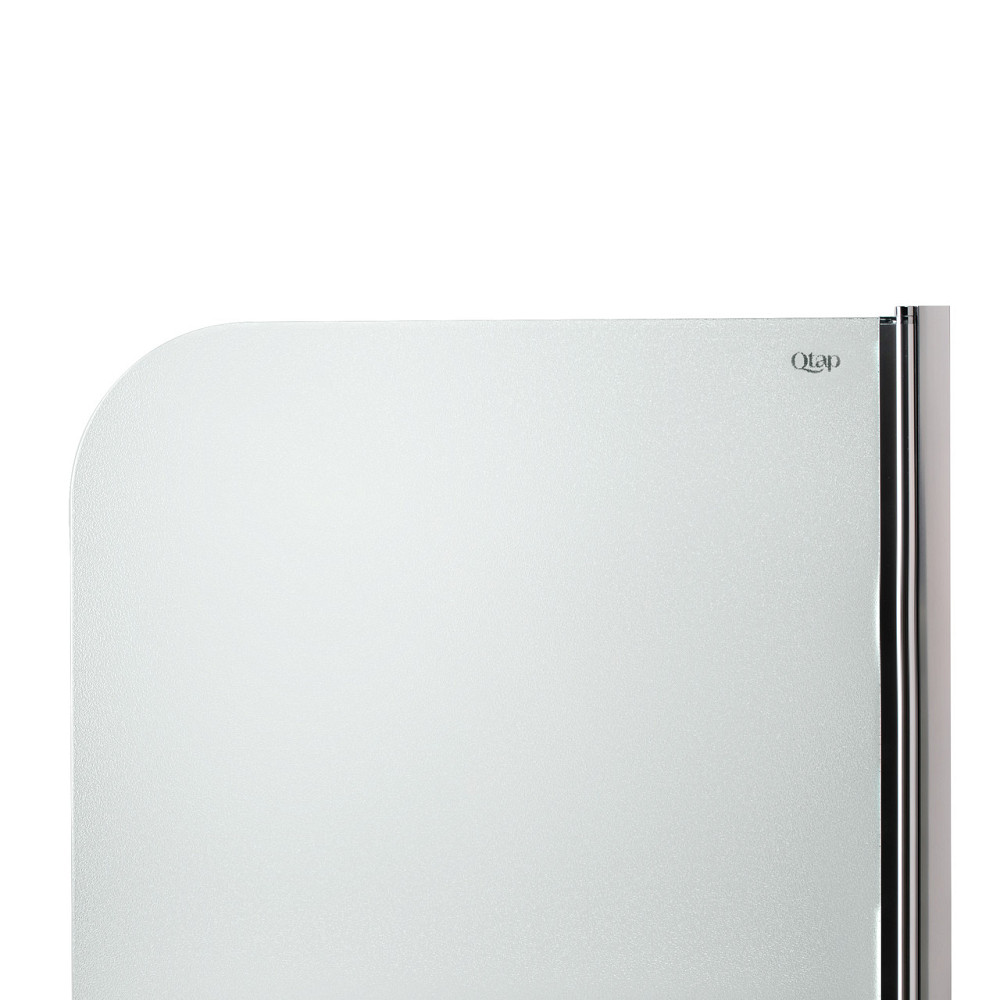 Штора на ванну Qtap Standard CRM407513APR скло Pear 6 мм, 75х140 см, права Київ - фото 3