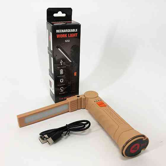 Похідний кемпінговий ліхтар G52-LED+COB, Ліхтарик світлодіодний для туриста, Лампа для кемпінгу якісна OG-17 Львів