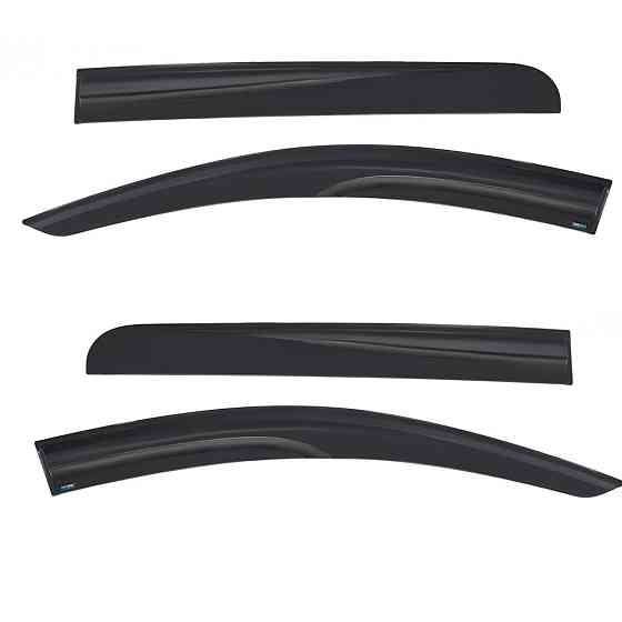 Дефлекторы окон (ветровики) Mitsubishi L200 (Triton) 2015-2023, 4шт, SunPlex, на скотче Винница