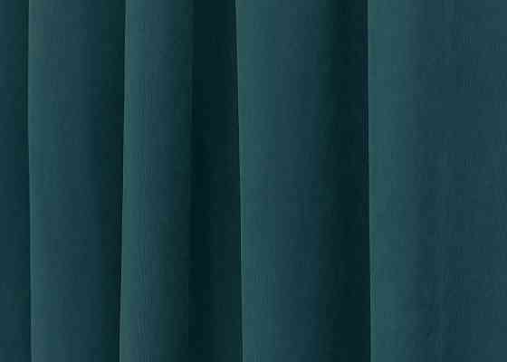 Комплект коротких штор VR-Textil Микровелюр Petek № 1506ш Лазурный 140х170 см 2 шт (35-0359) Киев