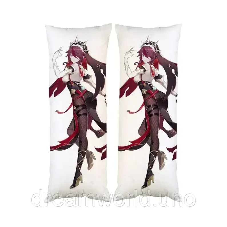 Подушка дакімакура Геншин Імпакт декоративна партова подушка для обіймання 50х170 Харків - фото 1