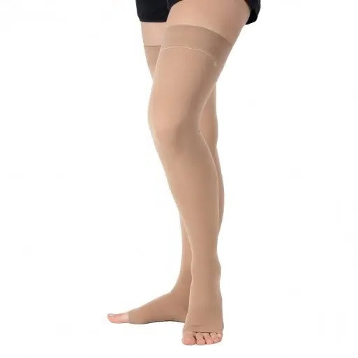 Компрессионные чулки 1-й класс 18-22 мм р.с., открытый носок - Ersamed ERSA-507-1 Днепр - изображение 2