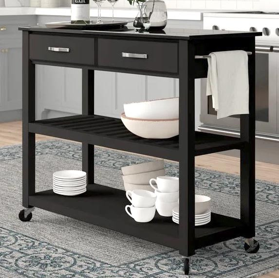 Стіл-візок "Еверет" венге Миколаїв - фото 1