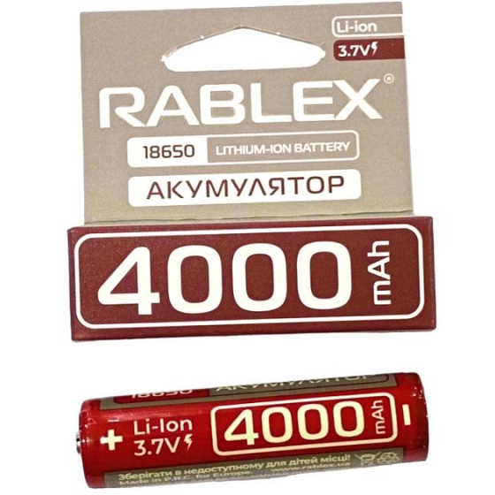 Rablex 18650 Li-lon 4000W (400) Київ