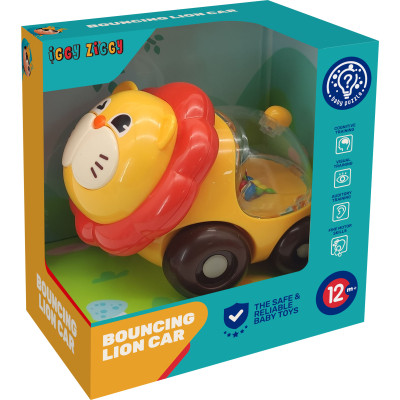 Развивающая игрушка Iggy Ziggy Машинка-лев (3858894675777) Винница - изображение 3