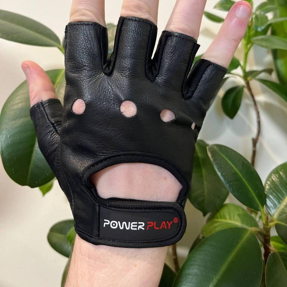 Рукавички для фітнесу PowerPlay 1572 Чорні M Кам'янське - фото 9