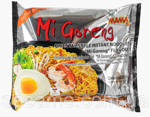 Локшина швидкого приготування Мі Горенг MI GORENG Flavour Jumbo Pack MAMA 80 г Харків