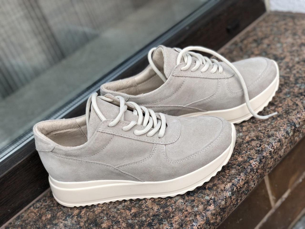 Zemira Кросівки жіночі ZEMIRA 812/21869 бежеві (весна-осінь, замша натуральна) (4385) Коломыя - изображение 2