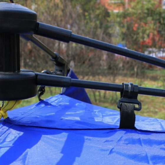 Намет для туризму і риболовлі 6-місний Auto Tent XL | Сіро-блакитний, автоматичне складання Львів