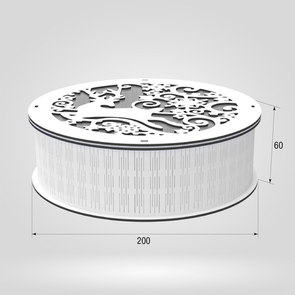 Подарочная коробка EKOSTAR d200 h60 Киев - изображение 3