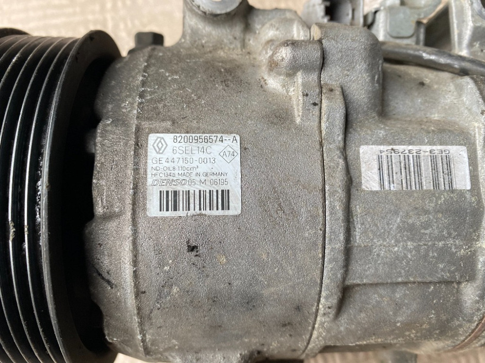 Компресор кондиціонера Renault Megane III 1.9 dCi 2009-2016 (8200956574) Ковель - изображение 6
