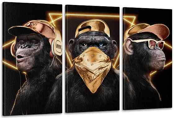Модульная картина в гостиную / спальню    Мавпи    ART-031_3A 70х130 см Киев