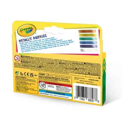 Фломастери Crayola Metallic, 6 шт (58-8828) Вінниця