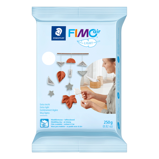Пластика самозастывающая Light белая 250г Fimo Air Киев