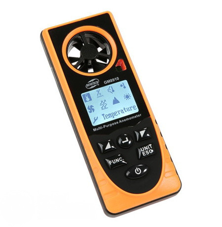 Многофункциональный анемометр-метеостанция 0,7-30м/с, -20-60°C BENETECH GM8910 Чернигов - изображение 3