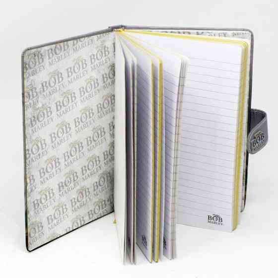 Блокнот Bob Marley / Боб Марли (photo) A5 fabric Ровно