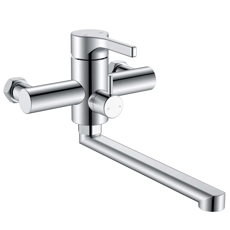 Змішувач для ванни Zerix Rex-006 (Euro) Chrome з нержавіючої сталі (Колір хром) (ZX6118)   ( 20375 ) Харьков - изображение 1