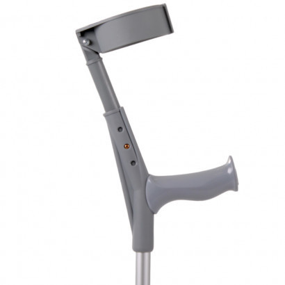 Милиця підлокітна з регульованою підтримкою передпліччя сіра OSD-BL580208 Дніпро - фото 3