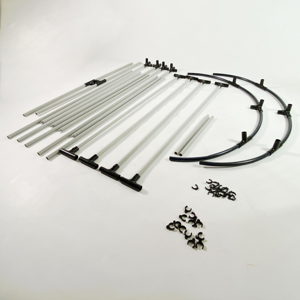 Садова опора для міні-парника Chalet. Легкий каркас для міні-теплиці на дачі. Об'ємна система для пі Бориспіль - фото 10