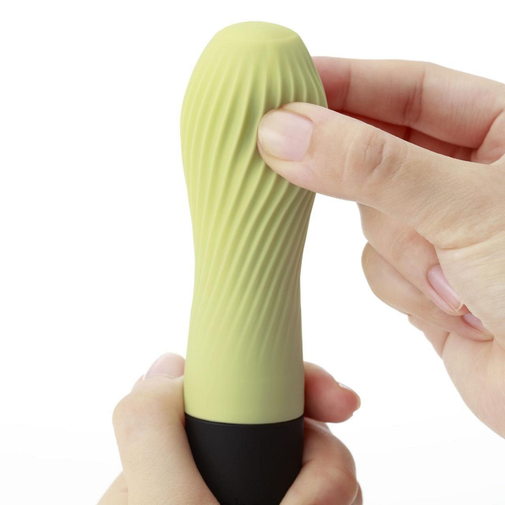 Вібратор IROHA ZEN Matcha з ніжною ребристою поверхнею Sex Aura Київ - фото 3