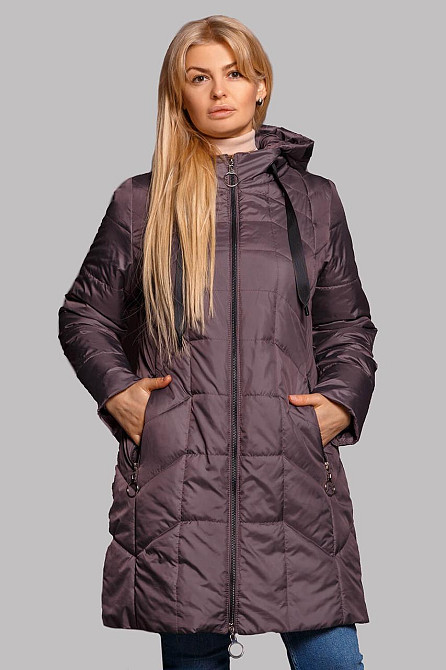 ПРАКТИЧНАЯ ЖЕНСКАЯ КУРТКА - ПЛАЩ БЕРТА  В БОЛЬШИХ РАЗМЕРАХ НА ОСЕНЬ / ВЕСНУ. 50-60р. Київ - фото 6