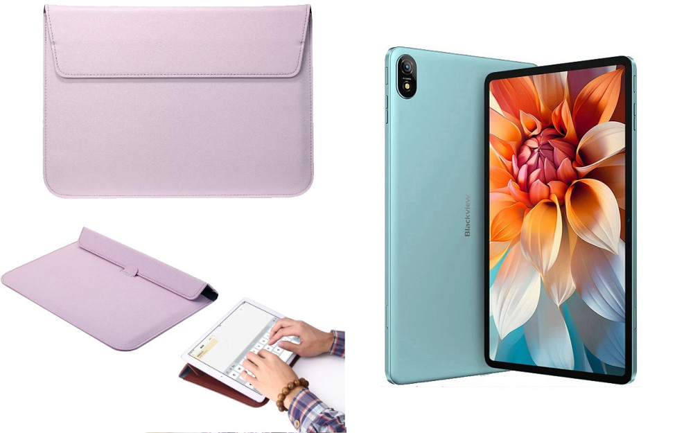 Чохол-конверт VitoCase для Blackview Tab 18, з функцією підставки для планшета Фіолетовий Київ - фото 1