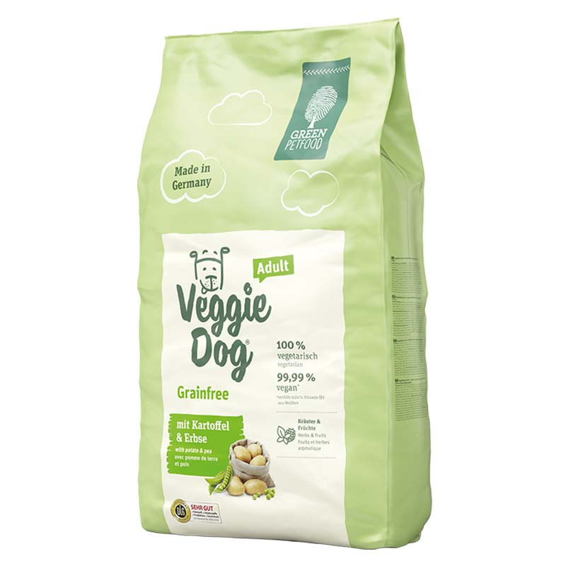 Green Petfood VeggieDog Grainfree Adult (Грін Петфуд ВеггіДог) вегетаріанський корм для собак з картоплею Запоріжжя - фото 1
