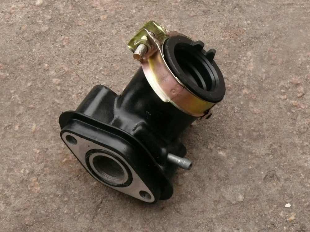 Патрубок карбюратора скутер 4т 50 Мукачево - фото 1