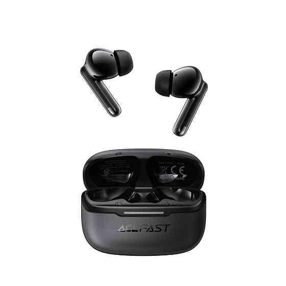 Бездротові навушники TWS ACEFAST W5 Hybrid ANC, IPX4, Black Одеса