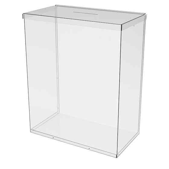 Ящик EKOSTAR без замка для пожертвований и сбора денег 400x220x500. Объем 44 литра Киев