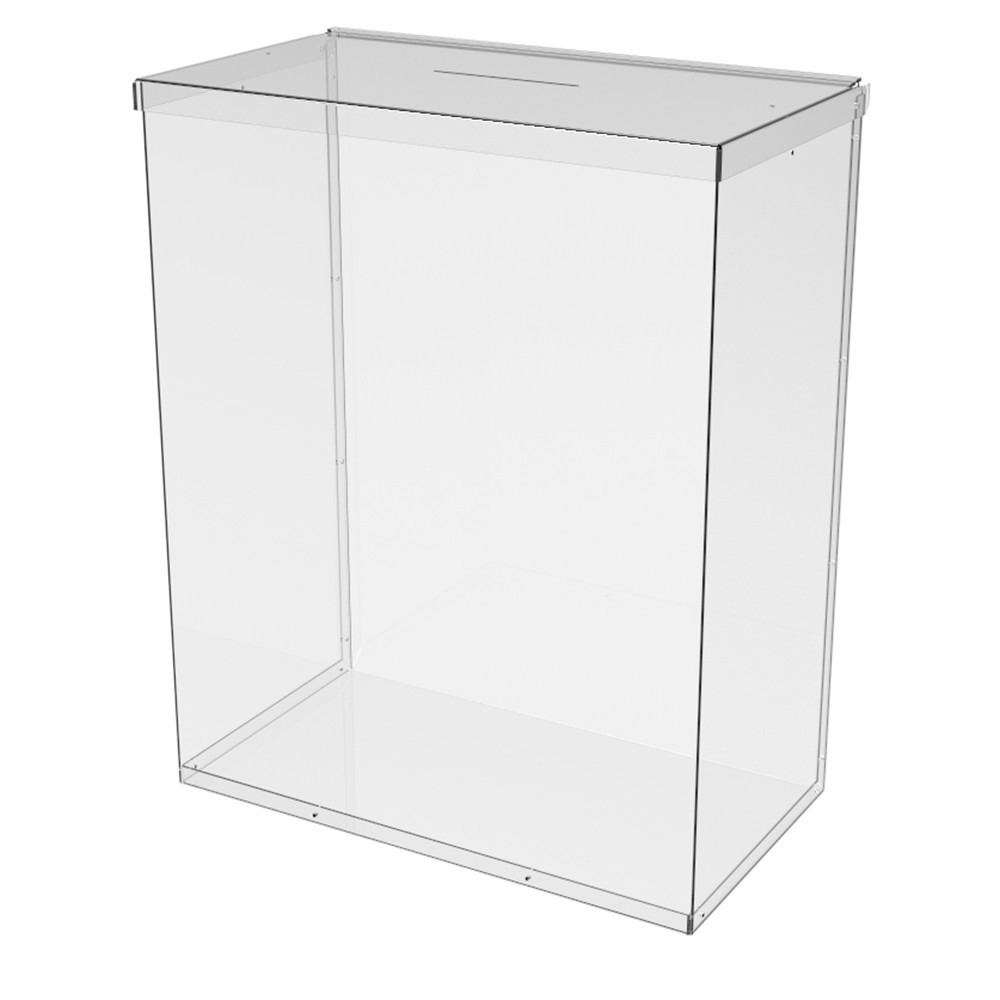 Ящик EKOSTAR без замка для пожертвований и сбора денег 400x220x500. Объем 44 литра Киев - изображение 2