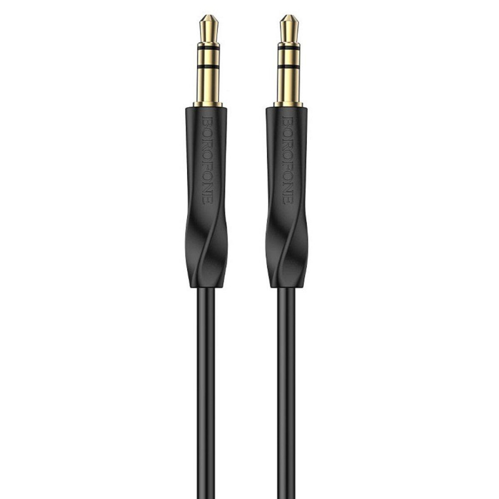 Аудiо кабель BOROFONE BL16 Clear sound AUX audio cable, колір чорний BL16B Одеса - фото 1
