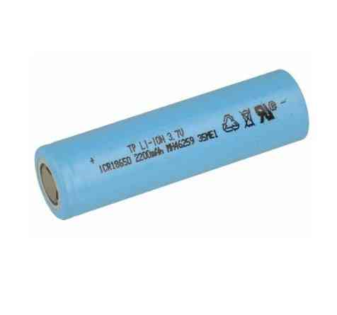 Високострумовий акумулятор Tenpower Li-ion 2200mAh INR18650 TerraE INR18650 22E10А (Блакитний) Вінниця