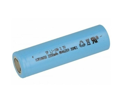 Високострумовий акумулятор Tenpower Li-ion 2200mAh INR18650 TerraE INR18650 22E10А (Блакитний) Вінниця - фото 1