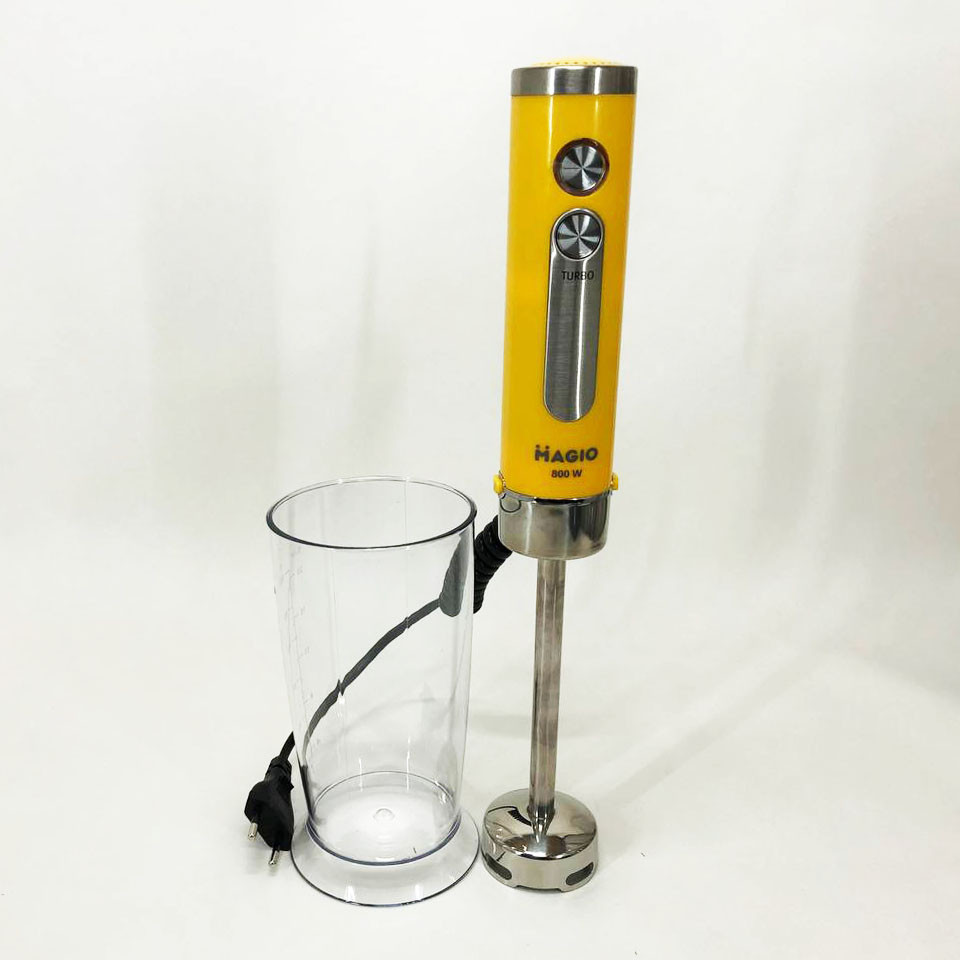 Погружной бытовой блендер насадки Magio, Блендер с мерной чашей стакан чашка Легкий для дома ZC-76 Львов - изображение 10