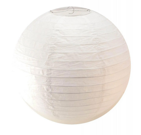 Фонарь подвесной бумжный белый Киев - изображение 1