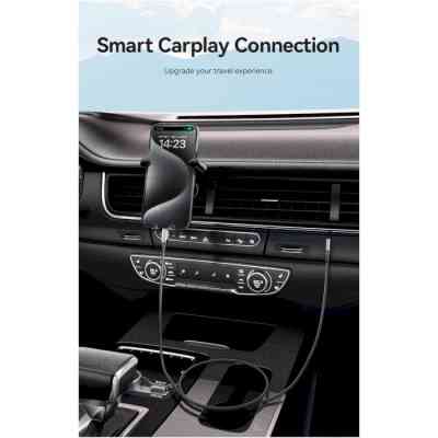 Кабель USB 2.0 Type-C M-M, 0.5 м 60W кут 90° Gray Aluminum Alloy Vention Вінниця