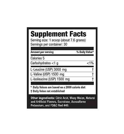 Амінокислоти Ultimate nutrition BCAA 12,000 457 г, Fruit Punch Луцьк