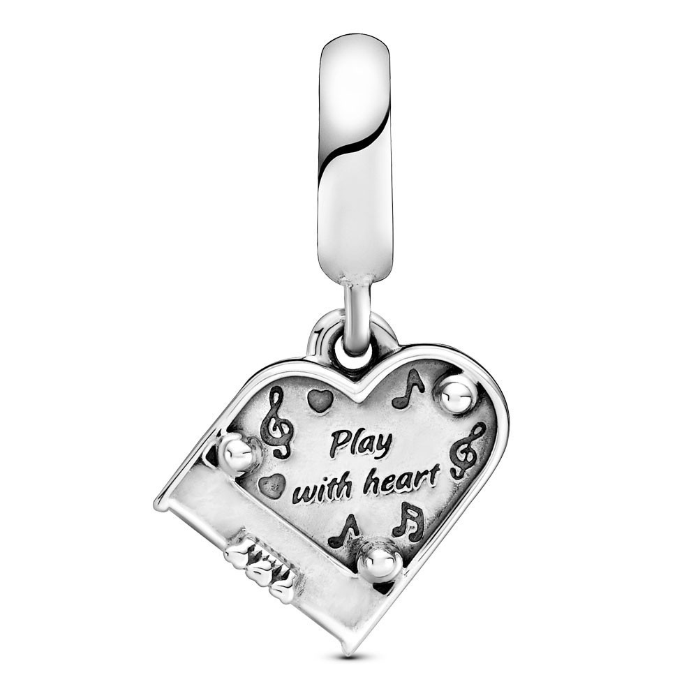 Срібна намистина Пандора  "Грай від душі" 799101C01 MasterSem Київ - фото 2